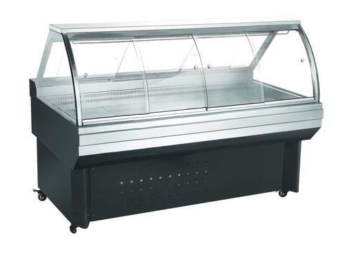 Modern Design Meat Display Fridge / Deli Refrigerator Showcase Energy Efficient