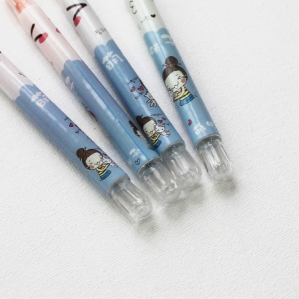 Hot Selling Cute Cartoon Printing 24 Colors Rotating Crayon Set