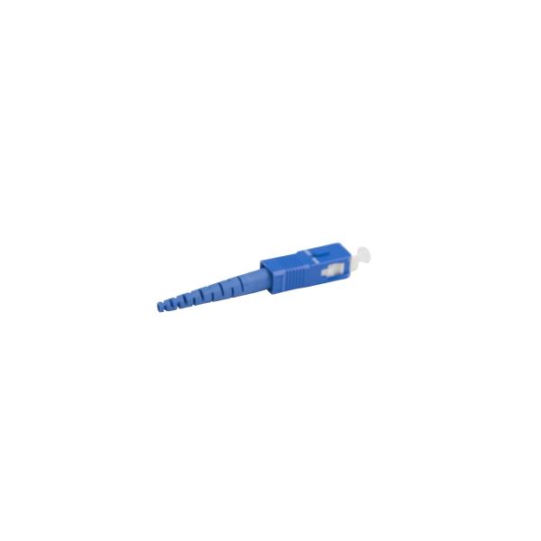 SC UPC Fiber Optic Quick Connector with Ceramic Ferrule for Low Insertion Loss in Single and Multi Mode Applications