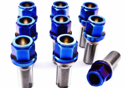 M12 M18 Aluminum Wheel Lug Bolt Hug Ball Al5052 Al6061 Al6063 Anodized Collar Bolt