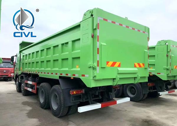 New U-Shape Howo Dumper Lorry 6x4 Drive Heavy Duty Dump Truck With Hyva Lifting Bottom