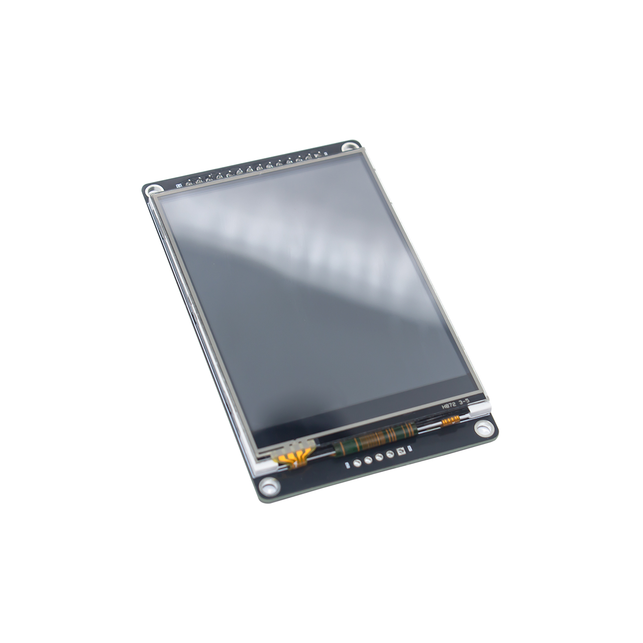 Белый дисплей дюйма 240x320 UART TFT СИД 2,4 с сопротивляющимся касанием