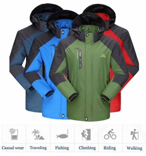 100% Polyester Womens Custom Outdoor Clothing , Breathable Rain Jacket Lightweight Windproof