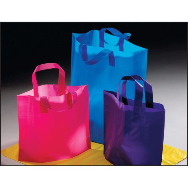 Custom Printed Reusable Grocery Bags , Biodegradable Plastic Shopping Bags