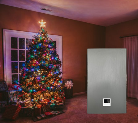 12KW R410a EVI разделило малошумное нагревателя воды теплового насоса электрическое