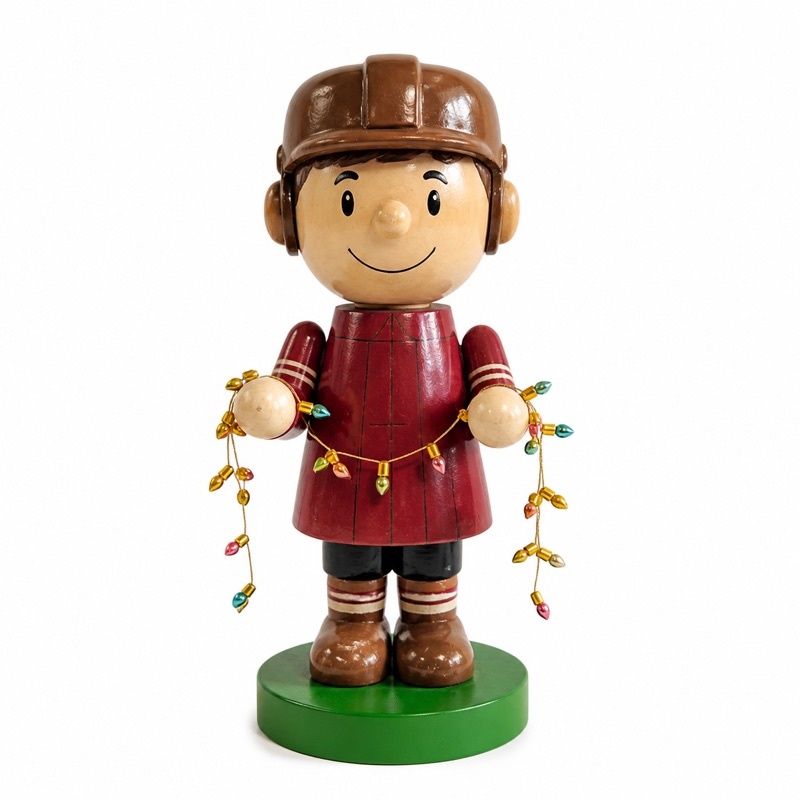 Custom Red Uniform Football Player Figure
