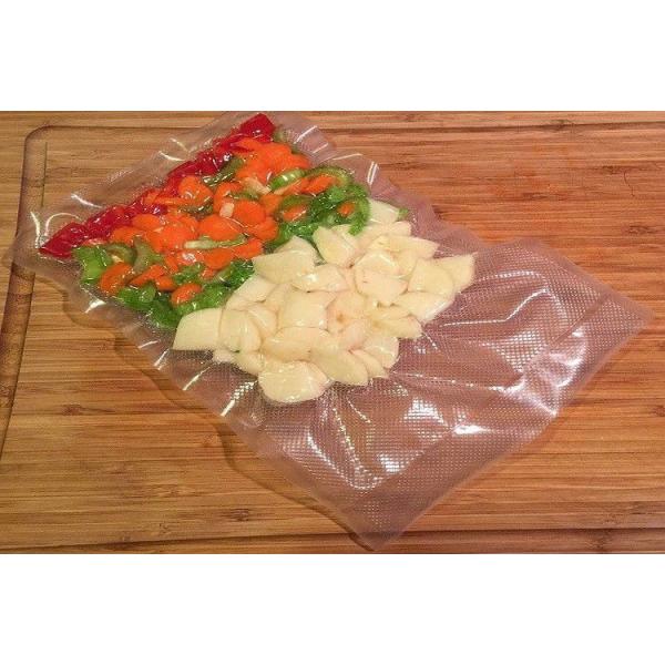 Custom PA/PE Laminated Food Vacuum Bags Transparent Leakproof For Frozen Food