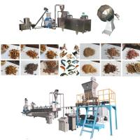 50-2000 ligne de descente/de flottement de kg/h heure de poissons d'alimentation d'extrudeuse avec la taille 0.8-12mm de granule