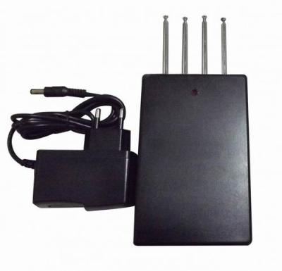 Jammer Handheld da faixa do quadrilátero, jammer 310MHz 315MHz 390MHz 433MHz da frequência do Rf