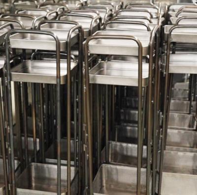 Durable 100kg Rotating Kitchen Storage Rack - Black/White
