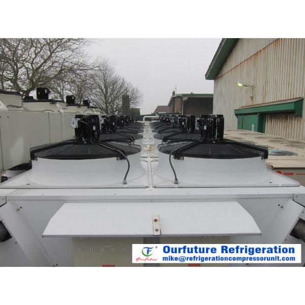 High Efficiency Room Cooling Unit Cold Storage Copper Tube Aluminum Fin Evaporator