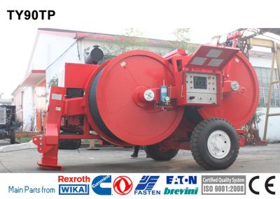 TY90TP Max Pull 90kN Machine de traction de câbles hydrauliques
