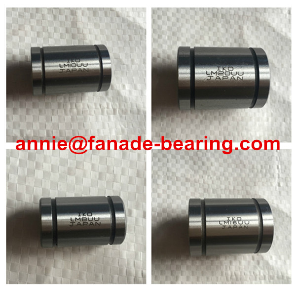 IKO LM203242UU 20 мм Слайд Буш Шар Буширование линейного движения Подшипник LM203242UU Линейный шаровой подшипник