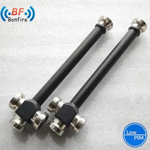 22.00cm * 7.00cm * 4.00cm DIN Conector 3 Way RF Power Splitter Dividor de potência 617-4000MHz