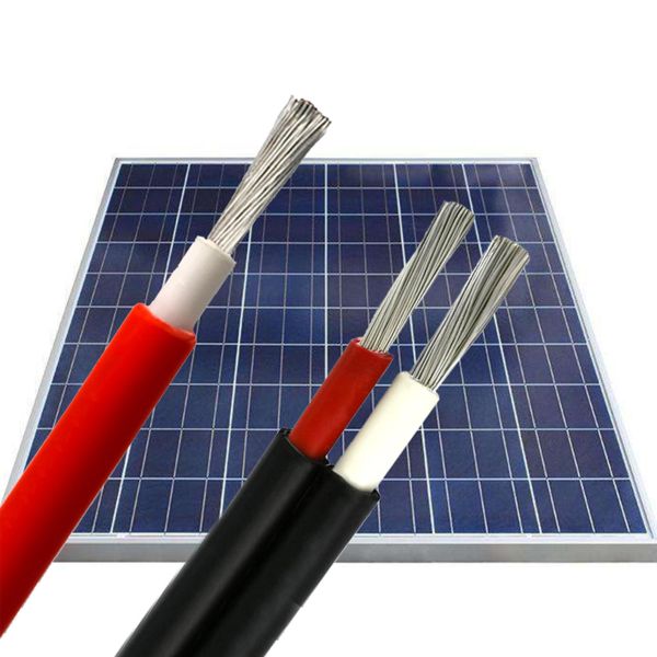 1 Core Solar Direct Current Cable Providing Test Voltage AC 6.5kv Designed for Solar Panel Wiring and Electrical Systems