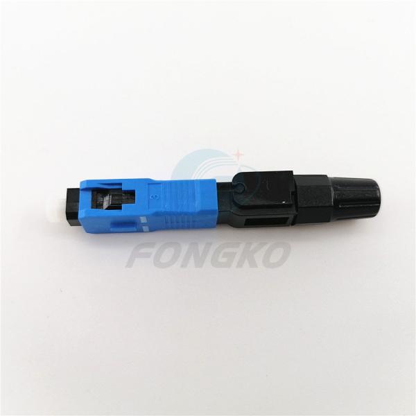 55mm UPC Fast Optical SM Fiber Connector SX Core SC/UPC
