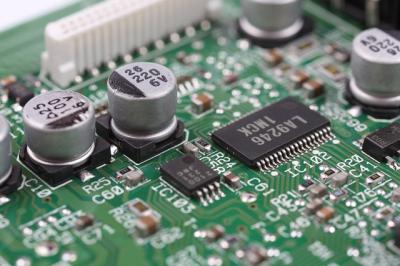 White Silkscreen PCB Fabrication FR-4 Material Min Line Width 0.1mm