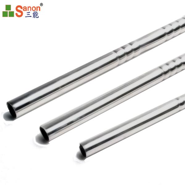 China Manufacturer 304 Stainless Steel Decorated Embossed Pipe Support Hollow Section