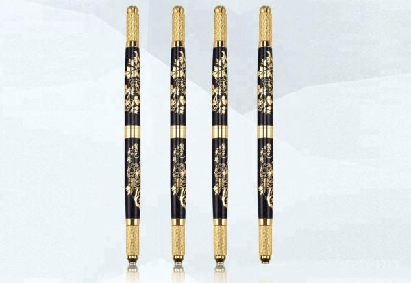 Stainless Steel Handle Disposable Microblading Tattoo Pen With Blade 135mm Length
