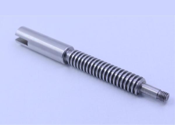 Alloy Steel Guide Screw Cnc Metal Parts Heat Treatment Tolerance ± 0.02mm