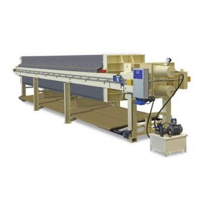 Equipamento da imprensa da placa e de filtro do quadro para o tratamento de águas residuais do silicone