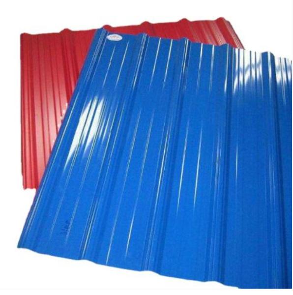 Painted Corrugated Steel Sheets Wave Roofing Sheet AZ125 S320GD 0.75mm