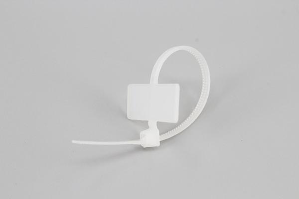 High quality 100mm-200mm self-locking nylon numbered cable ties straps and identification wire ties with label