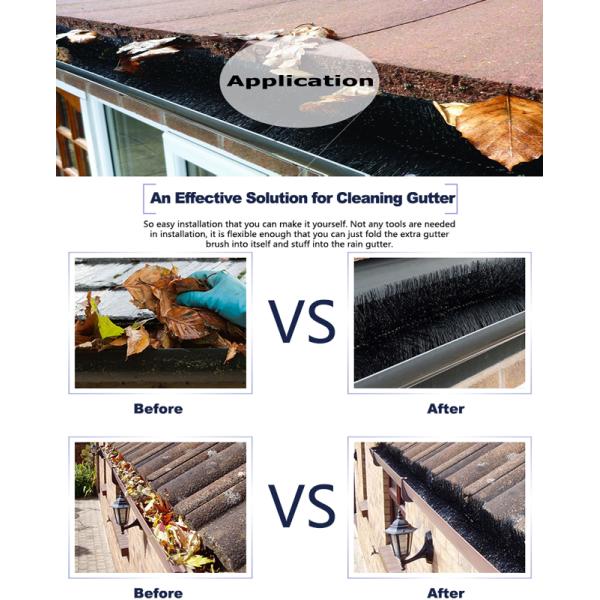 Гибкая щетка склонности сточной канавы провода нержавеющей стали для предохранения от сточной канавы