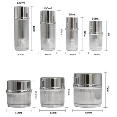 Exquisite Personal Care Cosmetic Bottle Set Customizable High Durability
