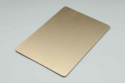 4MM 1,22 X 2,44m revestimento de casa de prata escovada Acm HDPE painéis compostos exteriores