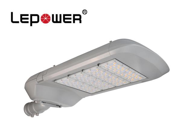 Aluminum Material Warm White Led Street Lights 160lm/w 100w 150w 200w Large Beam Angle