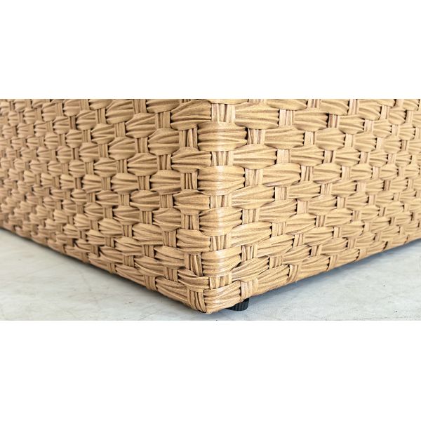 Factory Direct Sales Rattan Corner Sofas 5 Pieces Set Corner Ottoman Storage Table Patio Furniture Garden Set Outdoor Furniture