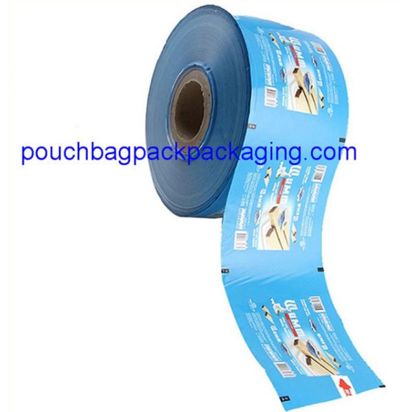 PET/PE plastic packaging film roll, laminated packing plastic roll for cookie