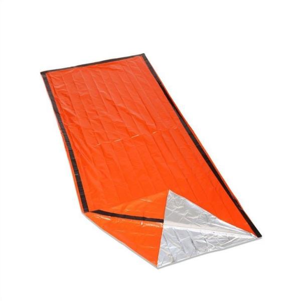 Emergency Sleeping Bag 2 Pack Lightweight Survival Sleeping Bags Thermal Sack Portable Emergency Blanket Campin