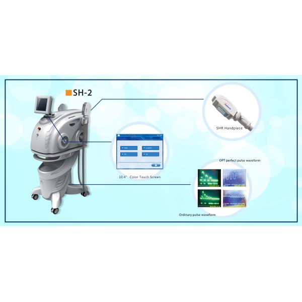 Whiten Skin OPT Beauty Salon Equipment Shr Ipl Laser Hair Removal Machine 2000W