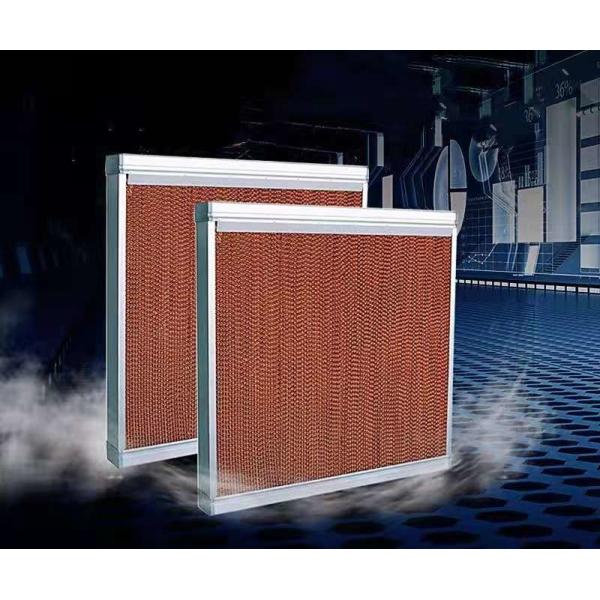 Water Evaporative Cooling Pad Curtain System For Swine Farm Greenhouse