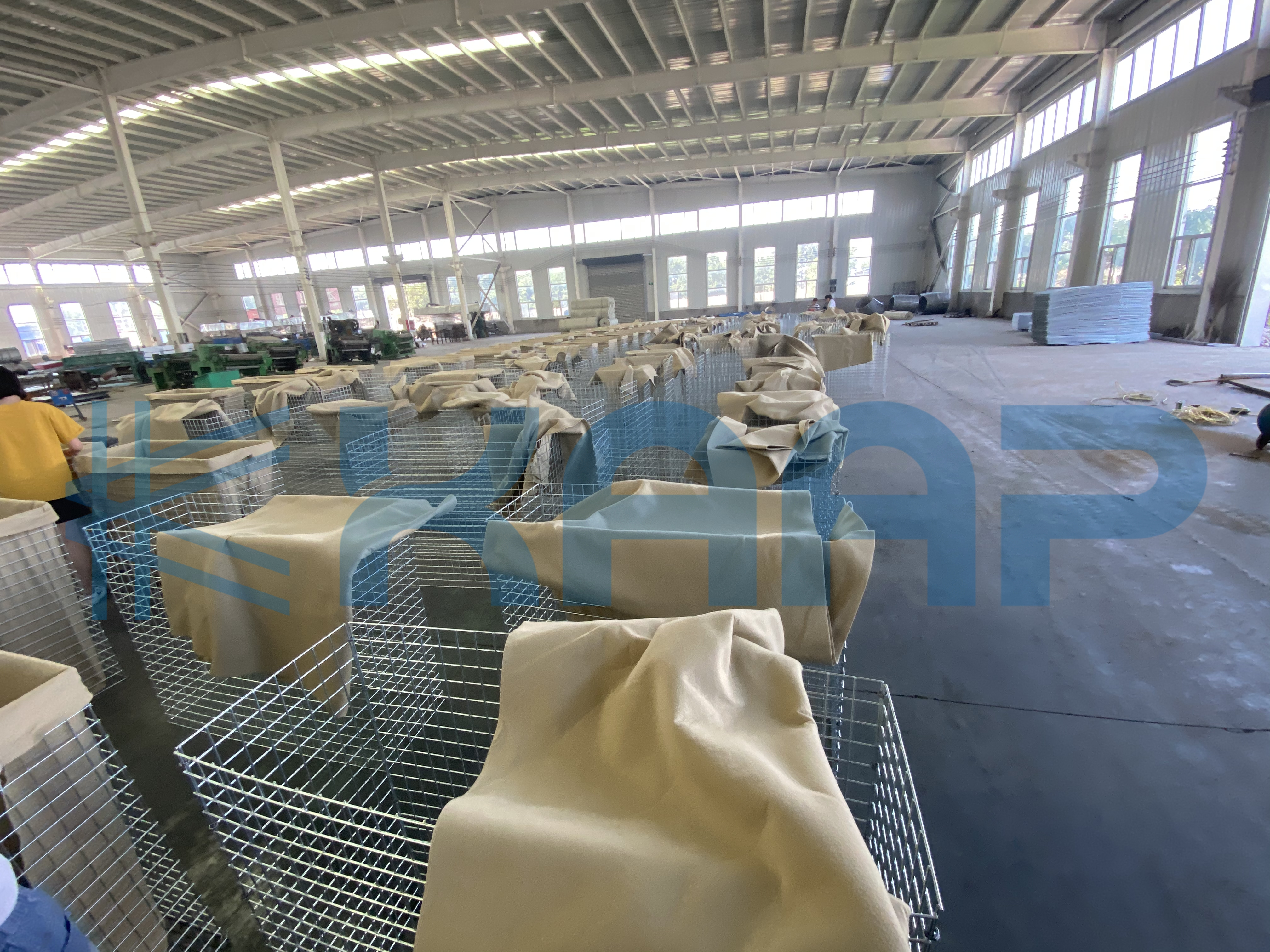 место сада Gabion сваренной сетки ландшафта 50x50mm