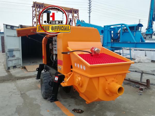 40m3/H Diesel Hydraulic Trailer Concrete Transportation Pump Machine