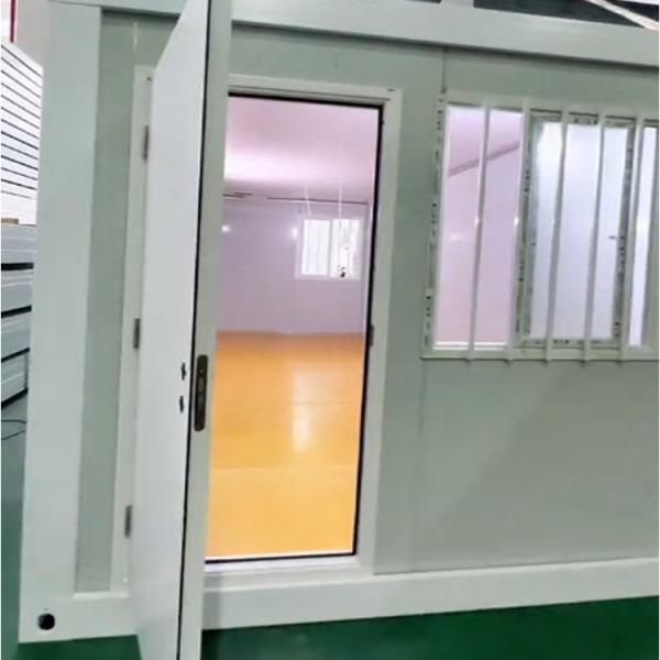 Compact Prefab Folding Container Homes With 8 Degree Seismic Performance