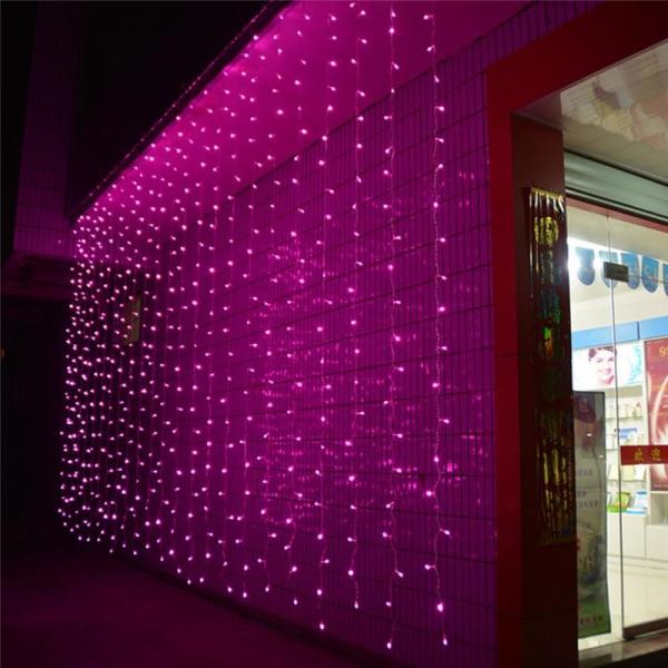 Venda em massa nova conceção 12V cortina de Natal decorar luz para o exterior