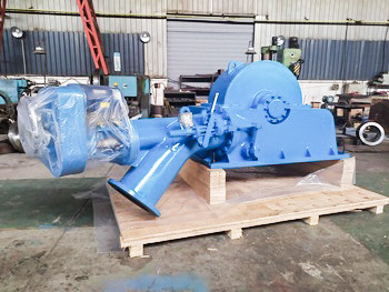 Turgo Turbine Generator with Synchronous Alternator Carbon Steel Volute and Low Noise Level ≤60dB