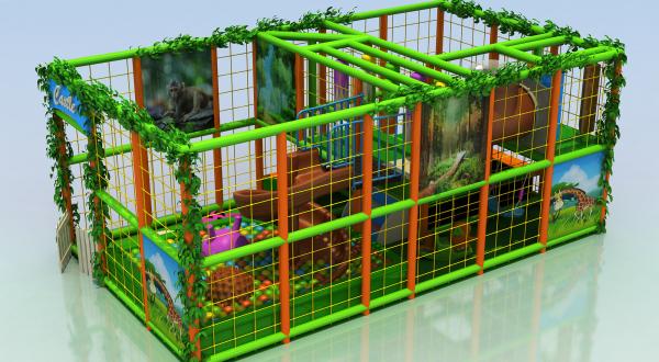 attractive big slide school playground equipment kids play area indoor