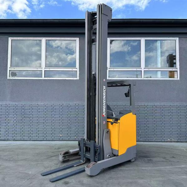 Various Heights Used Reach Truck Jungheinrich Brand Warehouse Forklift Trucks