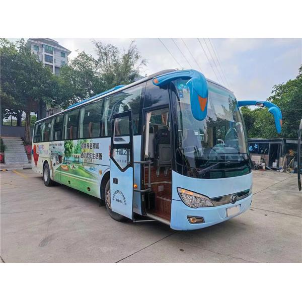 Grandes ônibus usados Yutong Transmissão manual Motor diesel de 11m Ônibus urbano usado