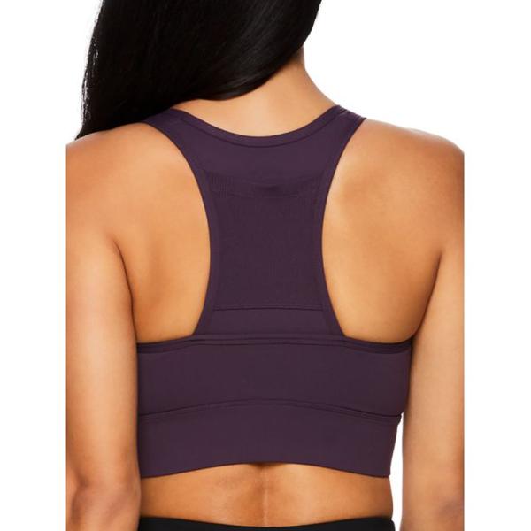 OEM Logo Moisture Wicking Spandex Polyester High Impact Racerback Sport Yoga Bra
