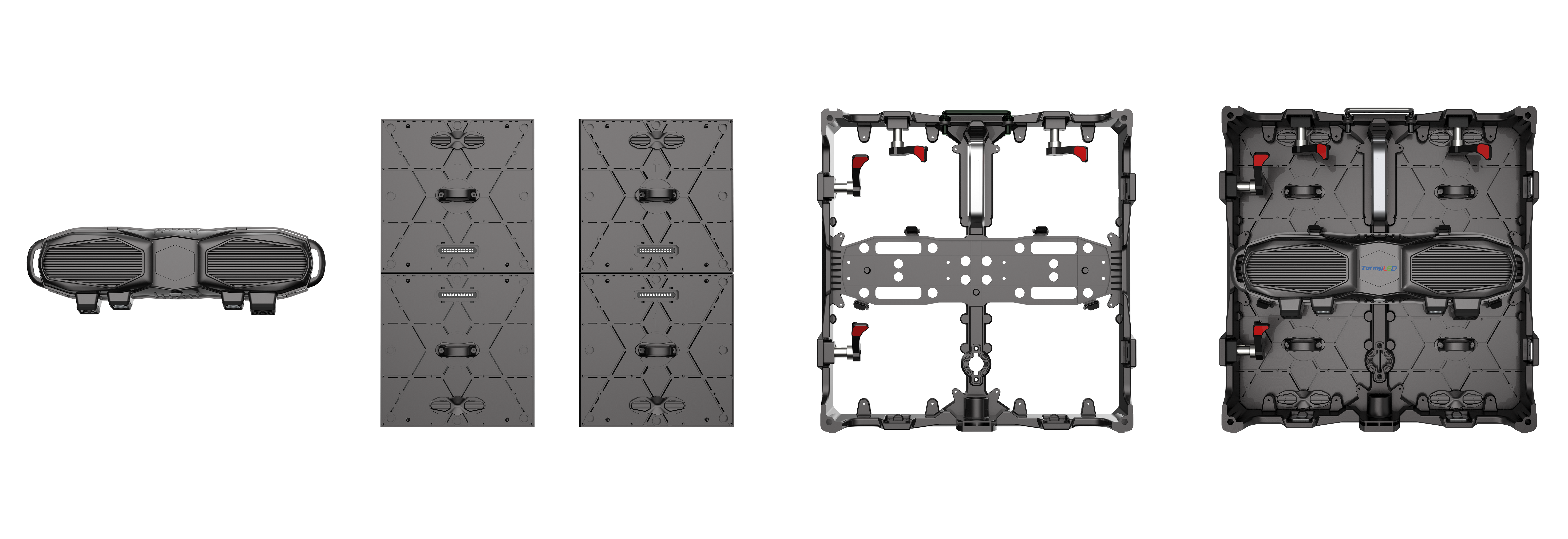 600 Nits - 2000 Nits Indoor LED Screen Panel P2.6 LED Display For Rental