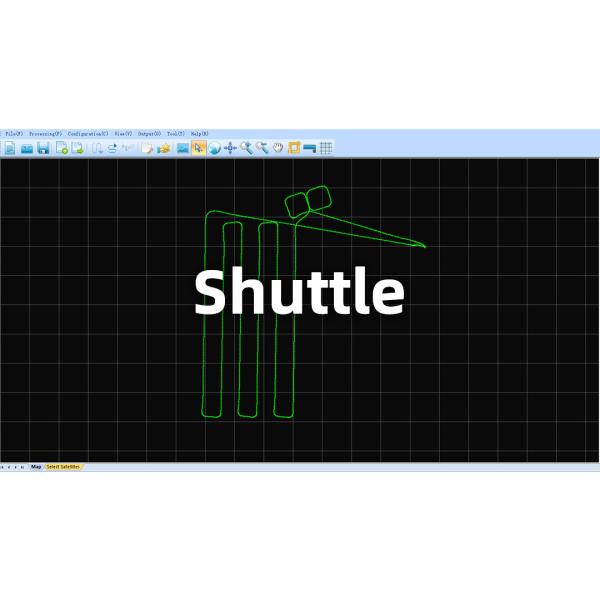 Программное обеспечение для шаттла - Позиция высота аэрофотограмма Программное обеспечение траектории