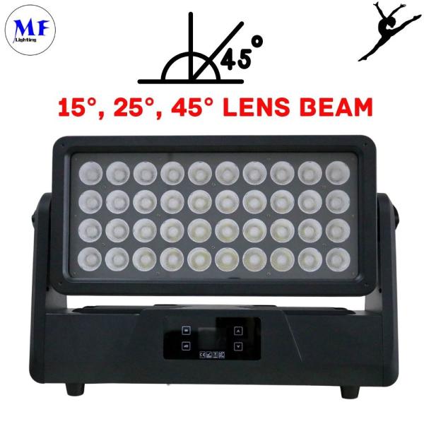1000W 4in1LED Luz de palco DMX 512 RGBW IP65 Lâmpada de lavagem exterior Alumínio à prova d'água Para exibições de varejo
