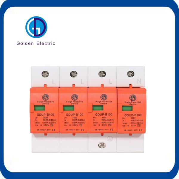20ka-40ka Protective Device SPD 2p3p4p for Module 12V 110V 220V 1000V DC Solar Outdoor