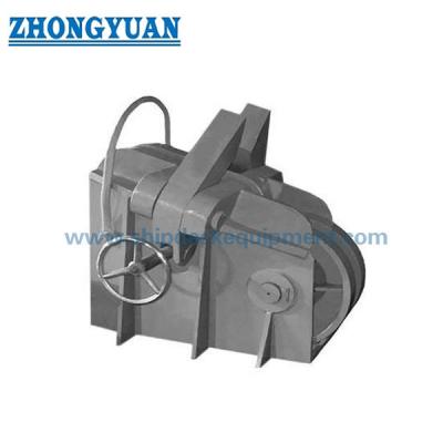 CB/T 178 B Casting Screw Bar Type Anchor Chain Stopper for 50-102mm Chain Ship Mooring Equipment